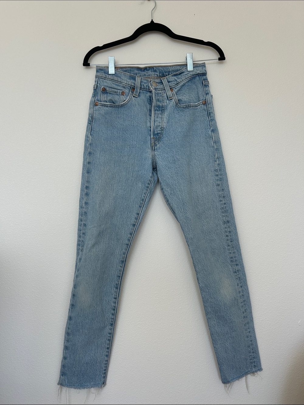 Levi's Light Blue High-Rise Jeans